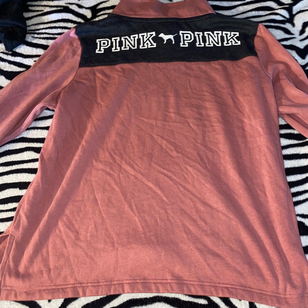 Victoria’s Secret Pink quarter zip sweatshirt